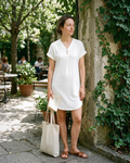 Sigrid Dress - Relaxed in White
