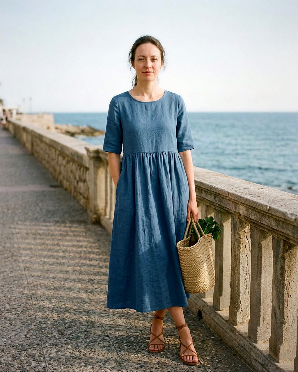 Odette Dress - Relaxed Linen