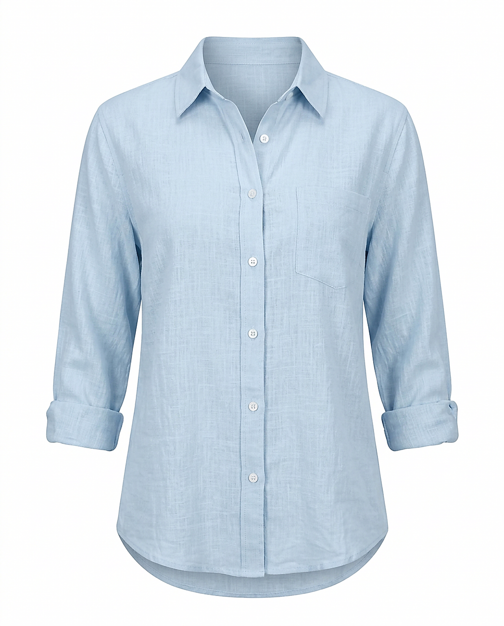 Marit Shirt - Relaxed Linen in Pink