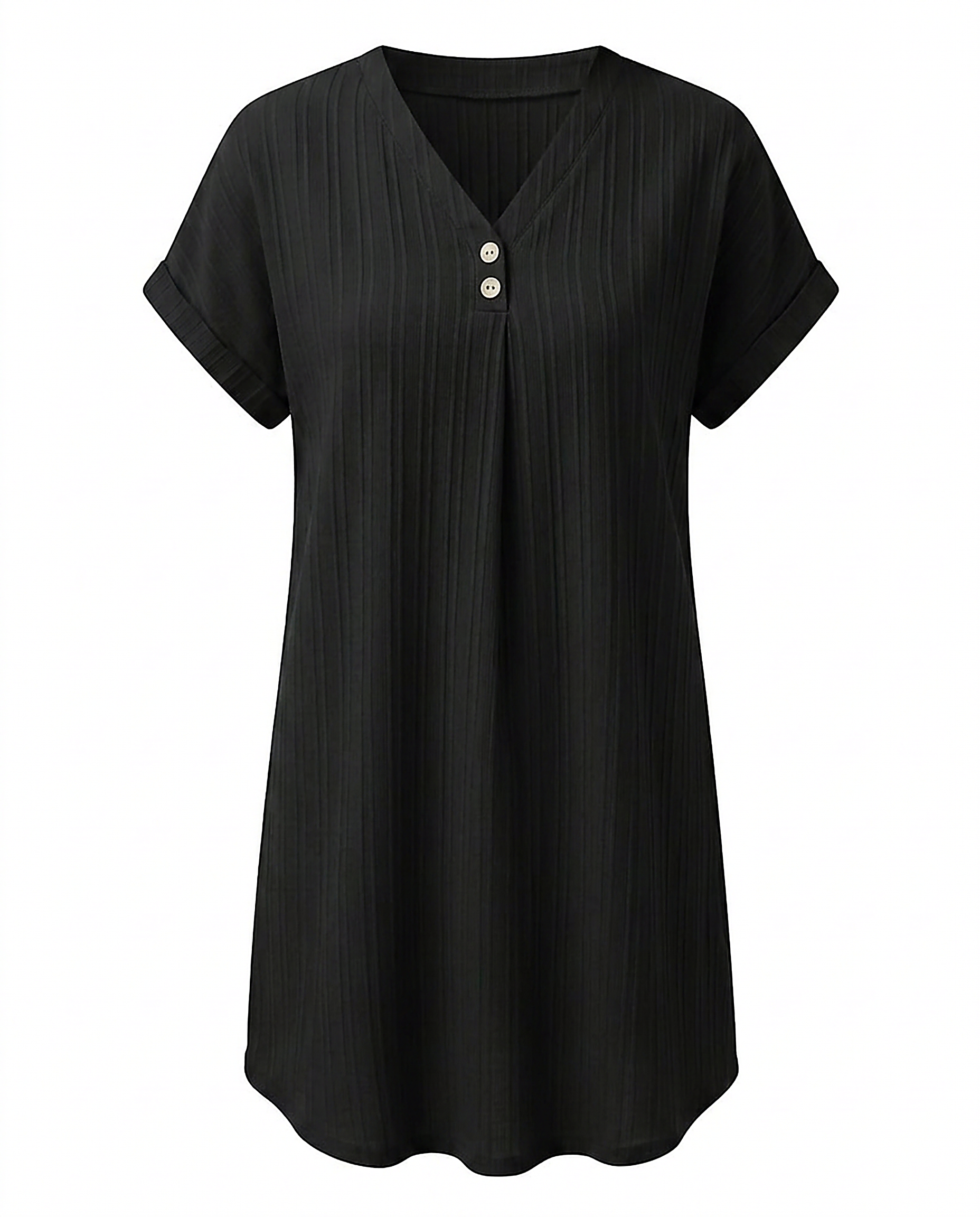 Sigrid Dress - Relaxed — Black